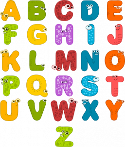 Alphabet letters