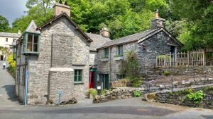 Grey Building in Coniston Cumbria