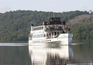 boat on Lake Windermere