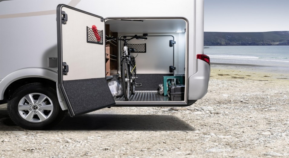 Hymer B Class Modern rear storage