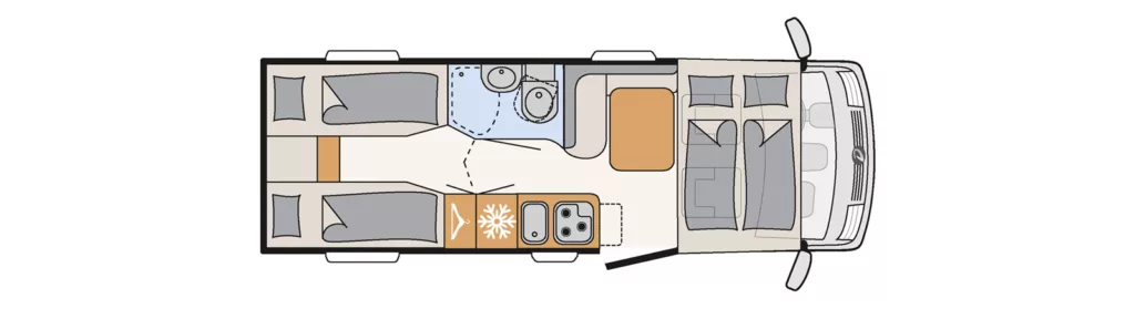 Floorplan Globebus I6