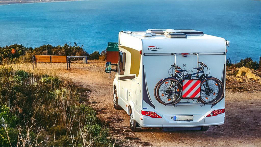 COUPLE HONOUR SALESMAN BY NAMING MOTORHOME AFTER HIM