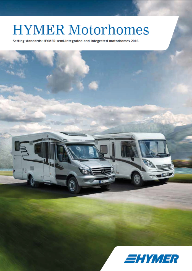 Hymer Motorhomes 2016 Brochure