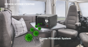 Erwin Hymer Centre Travelworld will be using Ozone filter systems to clean their motorhomes