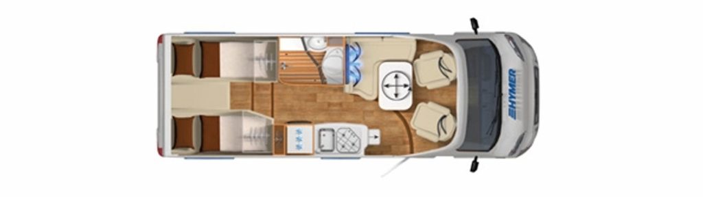 Hymer Exsis T 580 Pure Floor Plan