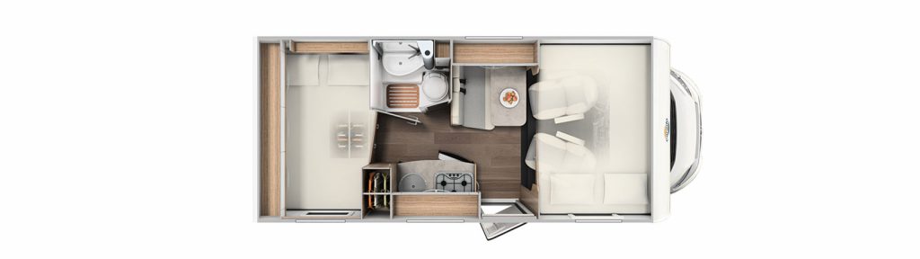 Carado Van A 132 Floor Plan