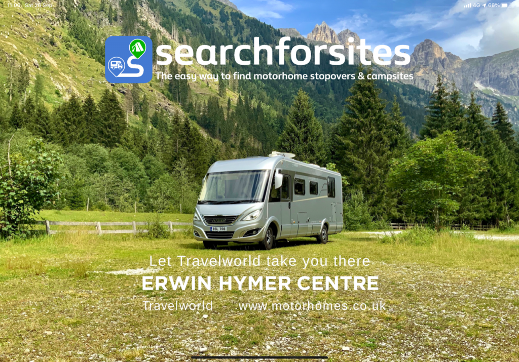 Travelworld announces collaboration with Motorhome stopover website and app