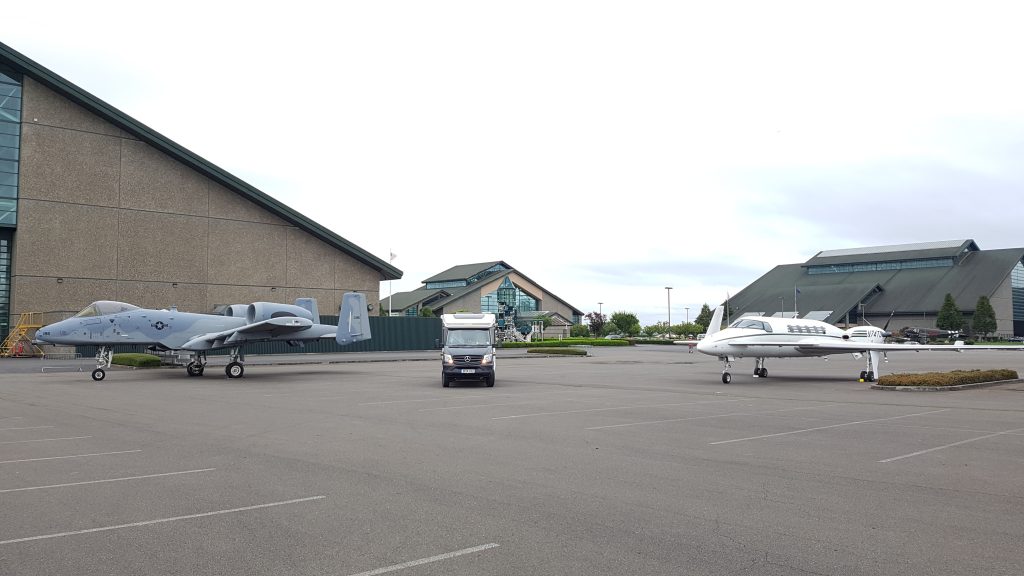 Adventurous couple planning North America return