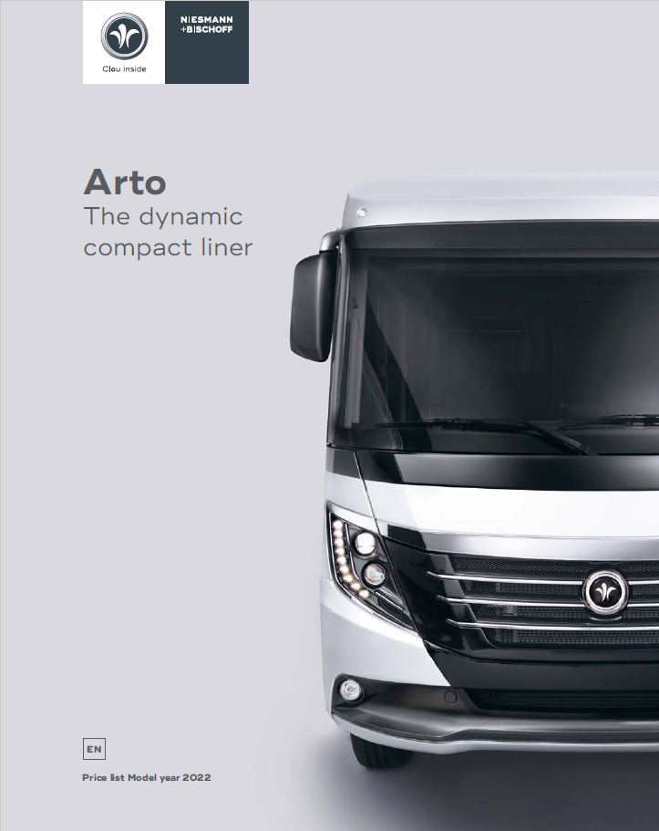 Arto 2022 Price List cover