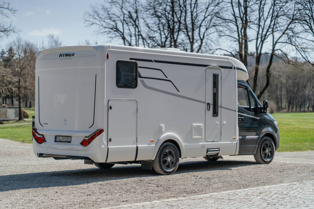 HYMER Tramp S 585 in the countryside