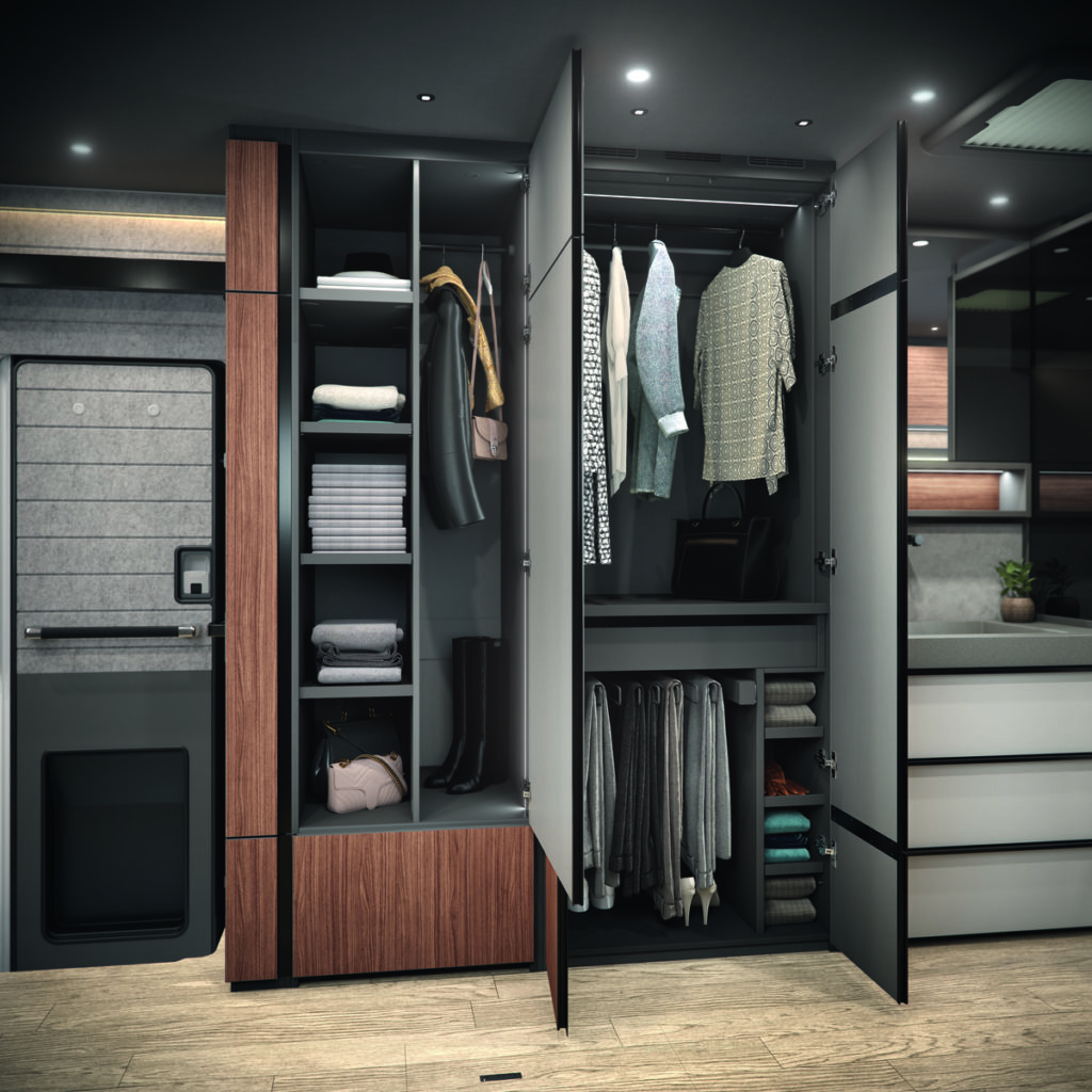 Niesmann+Bischoff Flair internal wardrobes and drawers