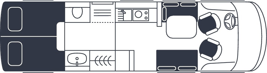 Niesmann+Bischoff Flair 2023 Floorplan