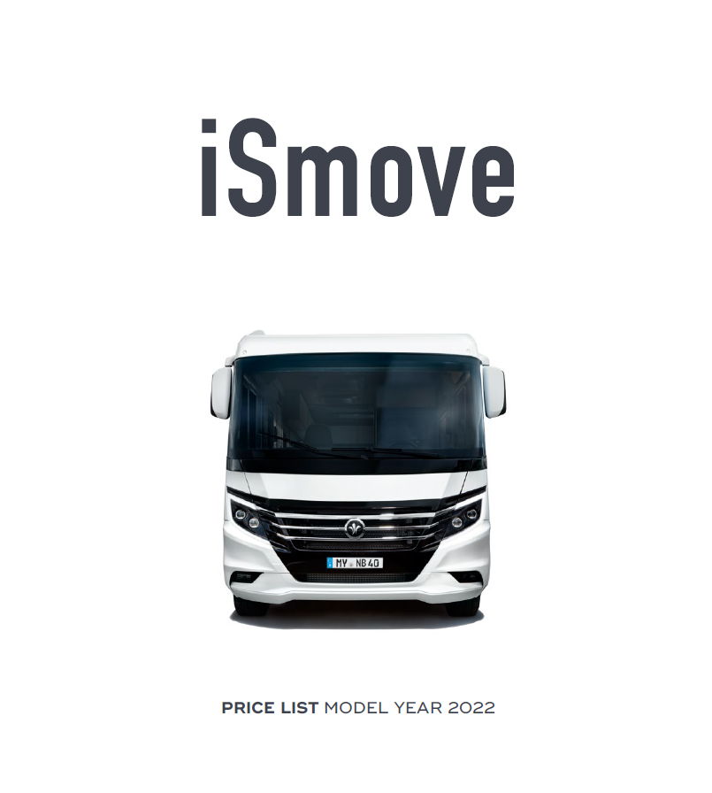 Niesmann & Bischoff iSmove Price List image 2022