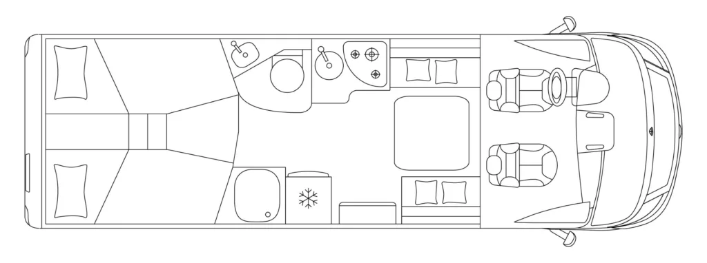 Ecovip H 4109 DS floor plan