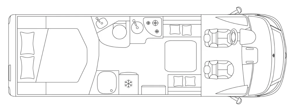 Ecovip H4112 floor plan