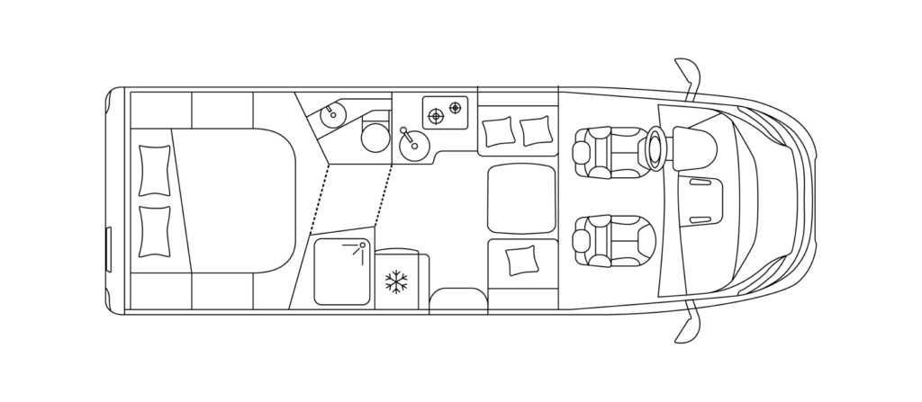 Kosmo L 412 DS floor plan