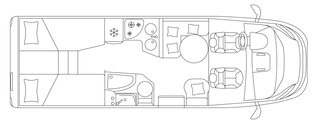 Ecovip L 3019 floor plan