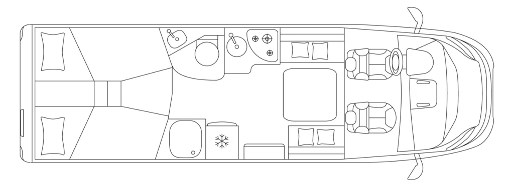 Ecovip L 4009 DS floor plan