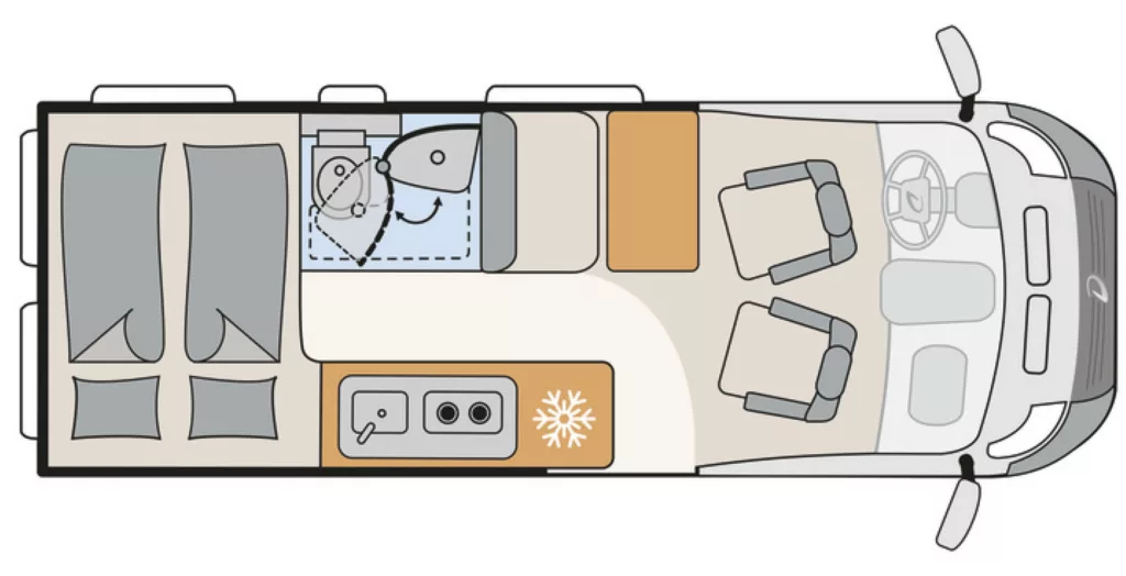 Globetrail 600 DS layout