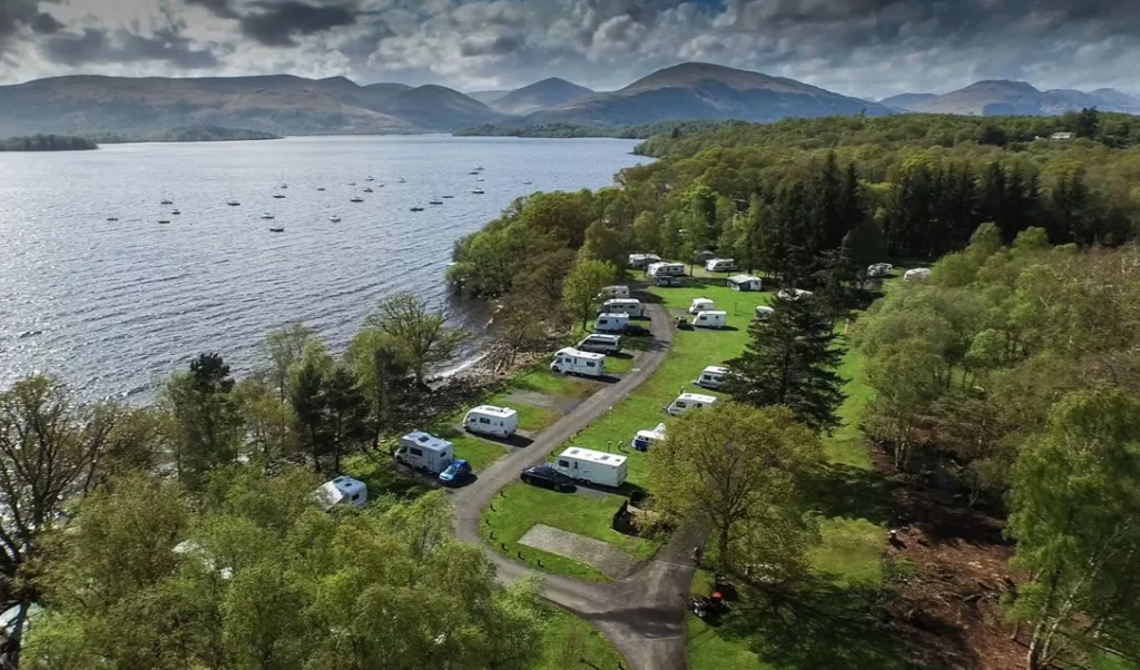 Camping and Caravanning Club Site- Milarrochy