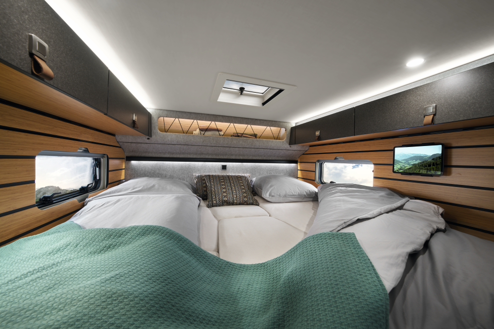 HYMER ML-T 580 sleeping area