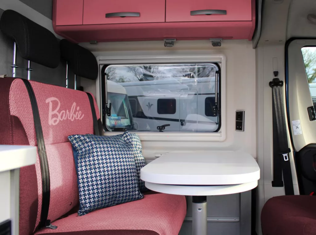 BarbenHYMER: Exclusive Barbie-themed motorhome comes to Erwin Hymer Centre Travelworld